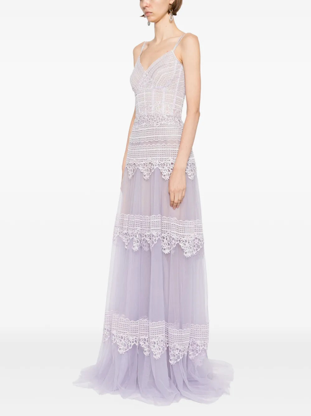 Lace long dress
