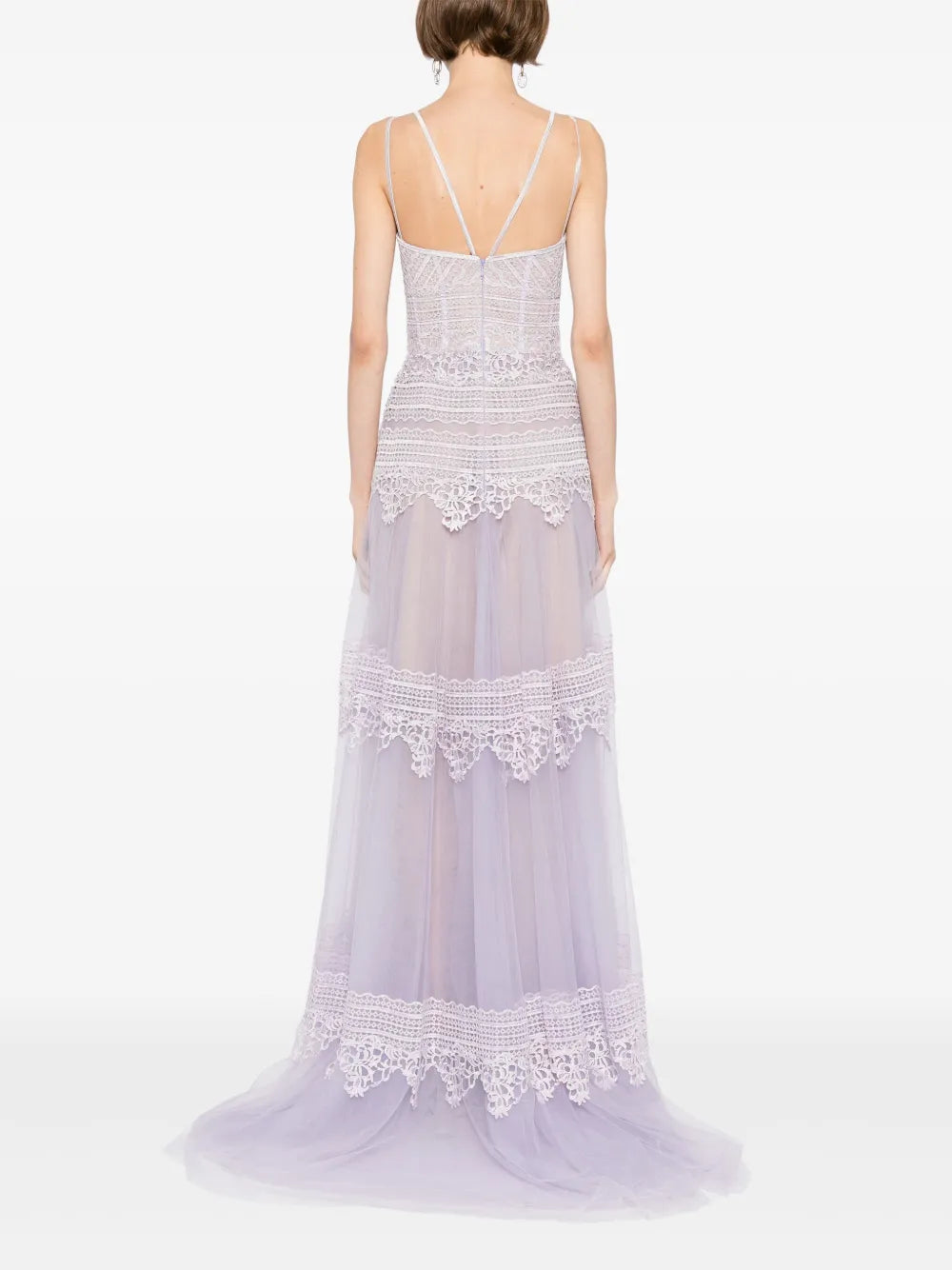 Lace long dress