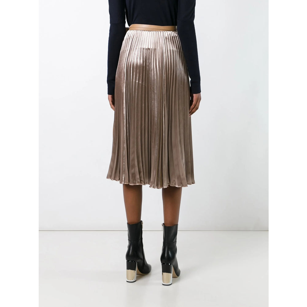 Silk Waist A-line Skirt