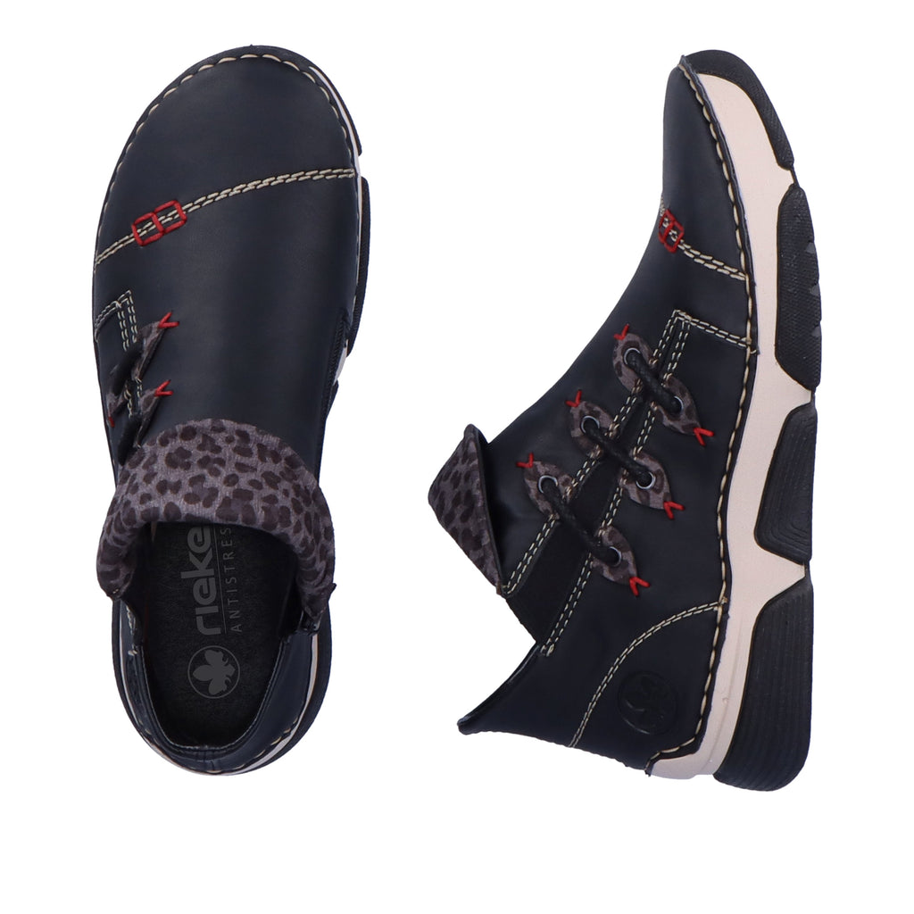 Rieker Womens Fashion Ankle Boots | Black