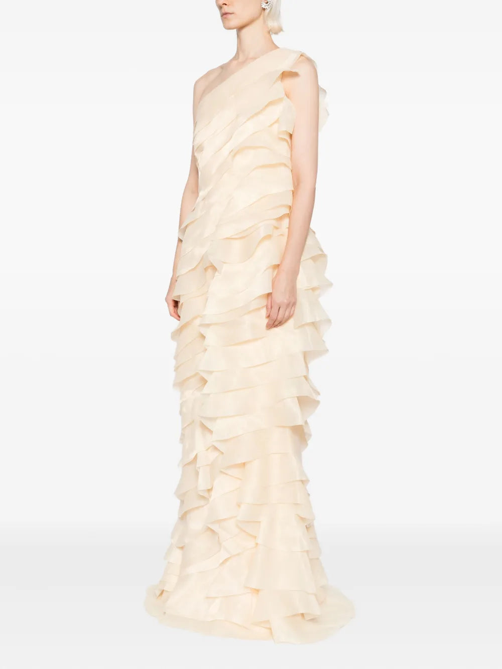 LAYERED ORGANZA DRESS