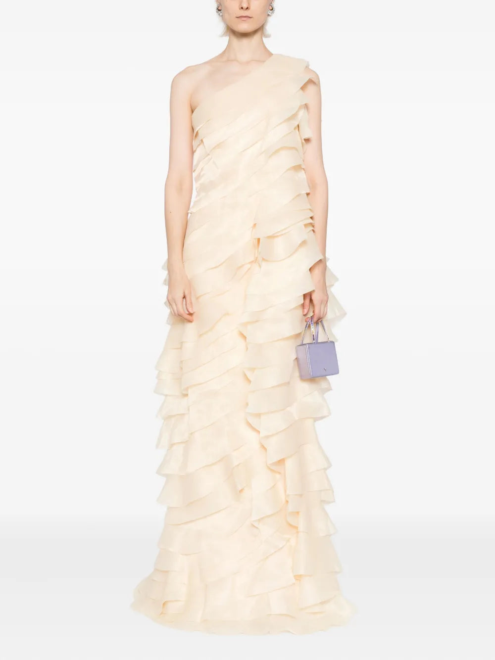 LAYERED ORGANZA DRESS