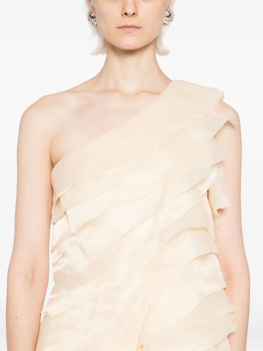 LAYERED ORGANZA DRESS