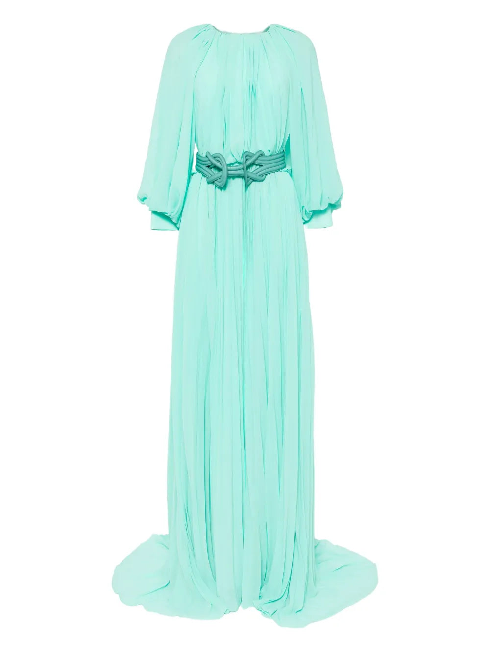 PLEATED LONG DRESS