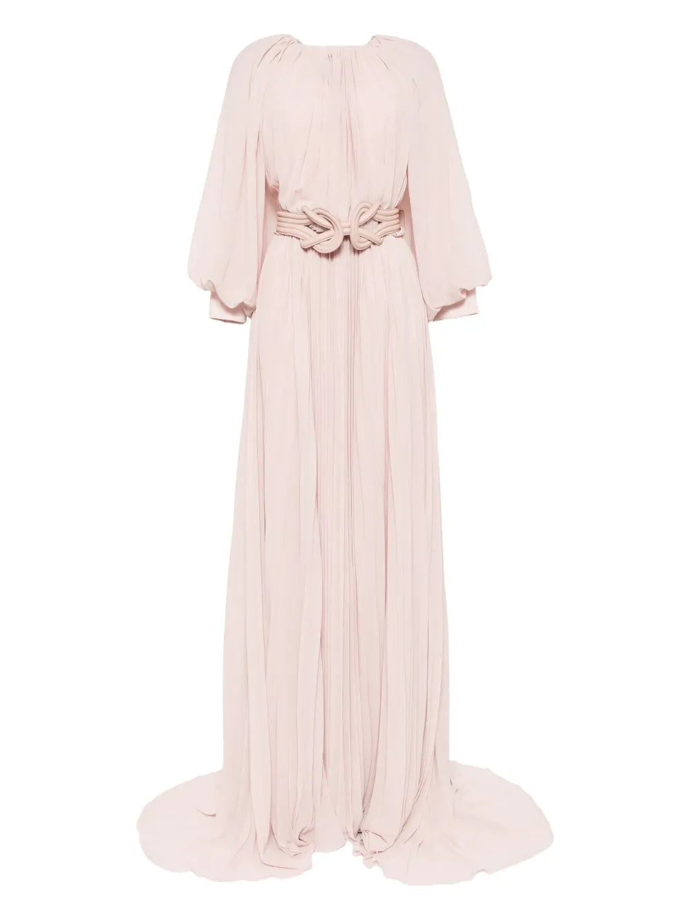 PLEATED LONG DRESS