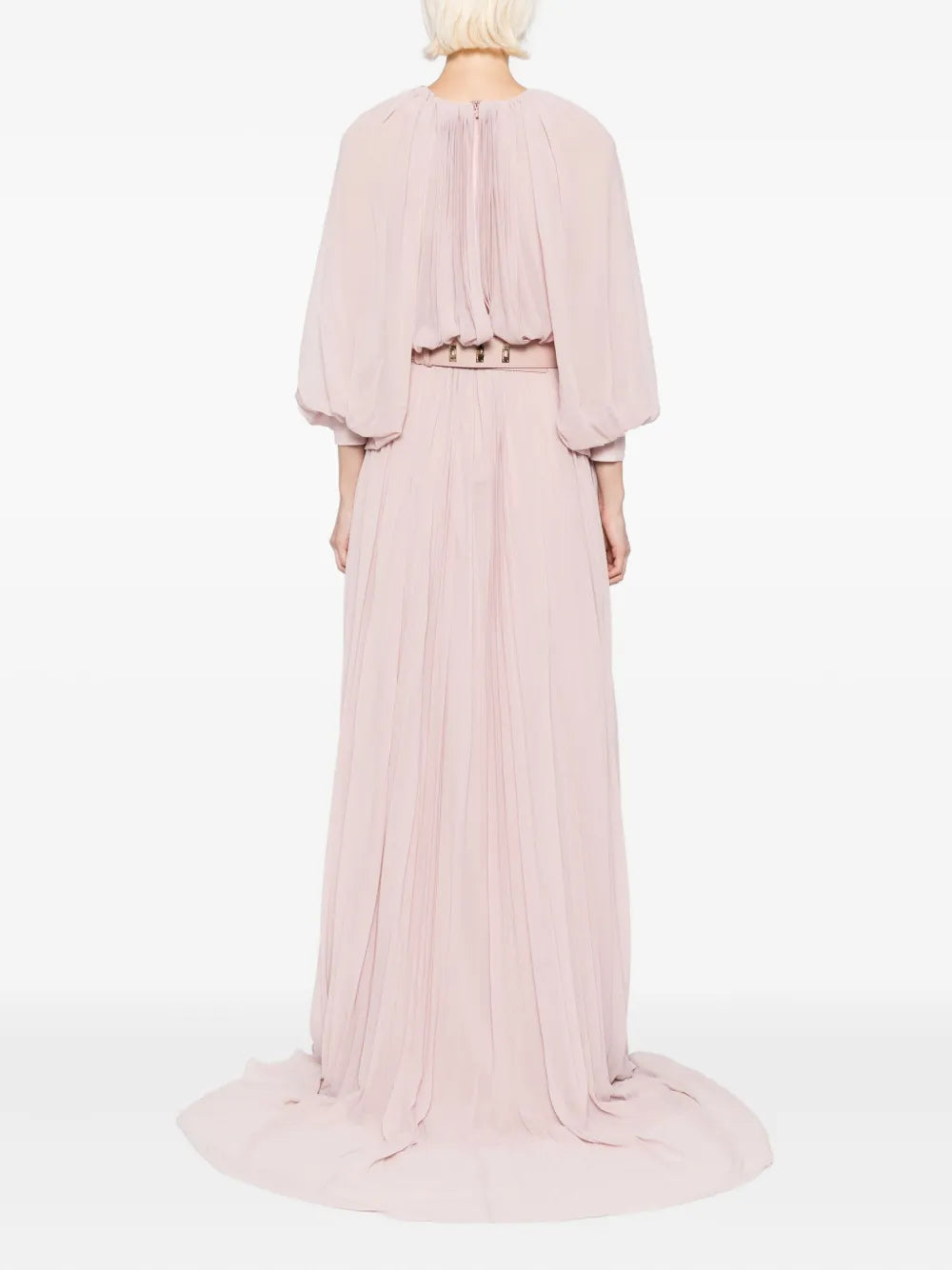 PLEATED LONG DRESS