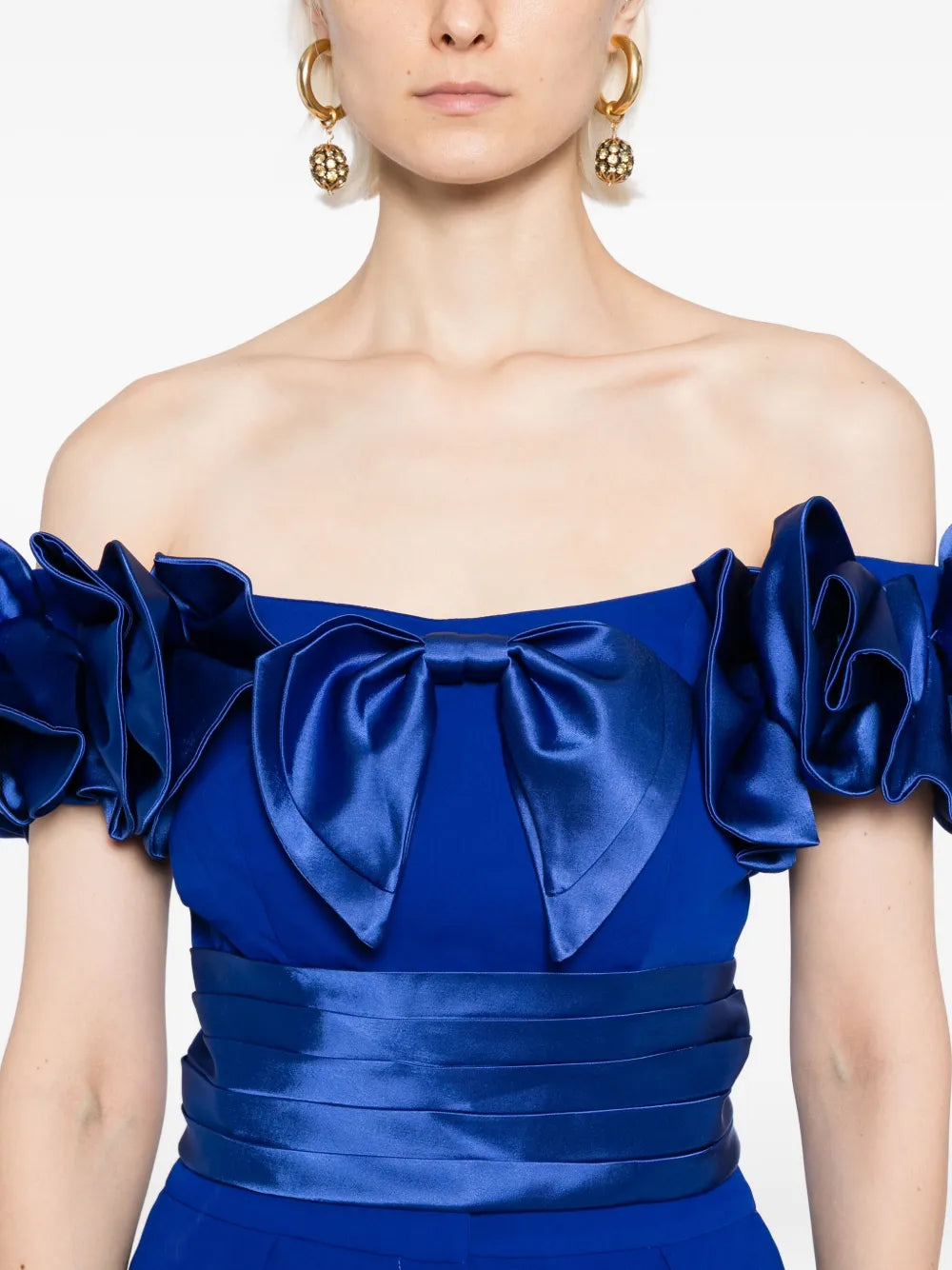 RUFFLED CORSET