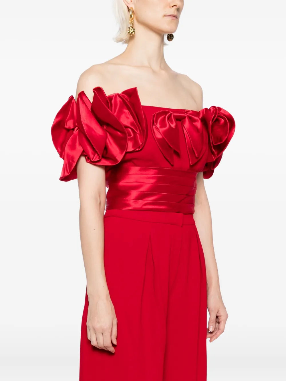RUFFLED CORSET