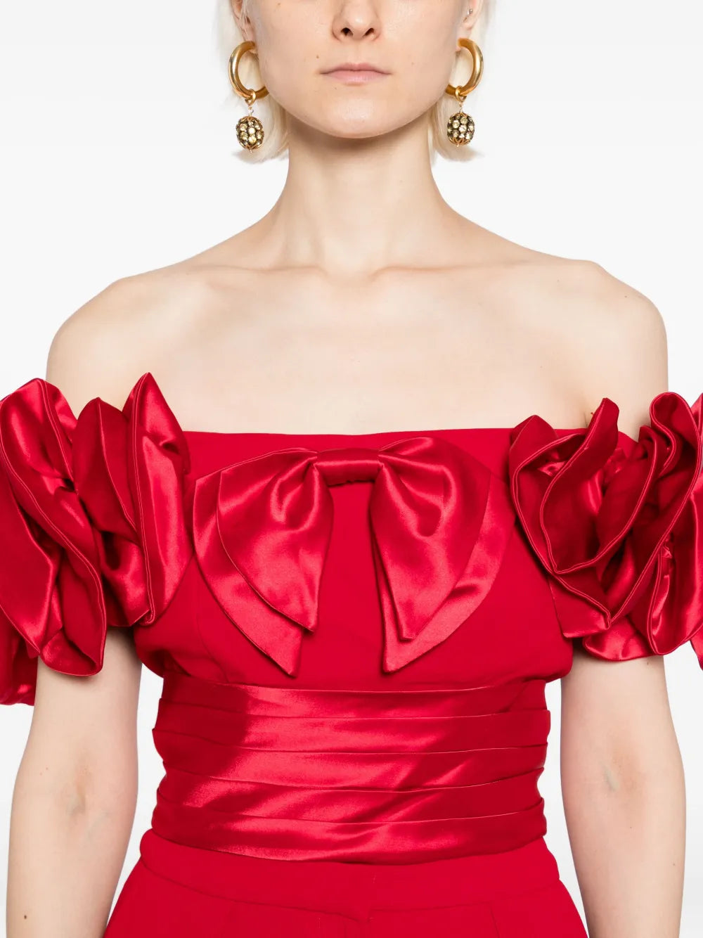 RUFFLED CORSET