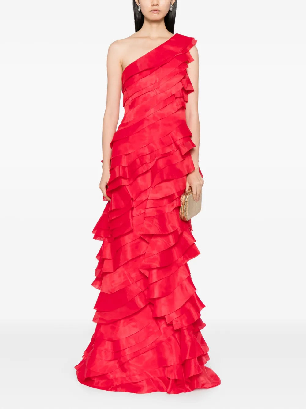 LAYERED ORGANZA DRESS
