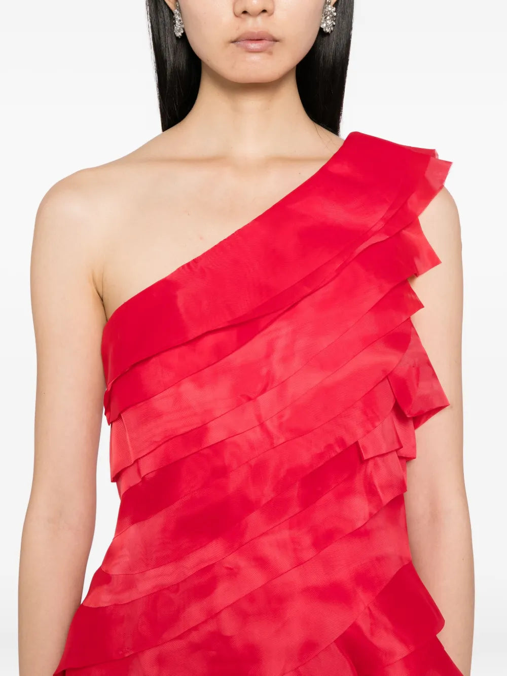 LAYERED ORGANZA DRESS