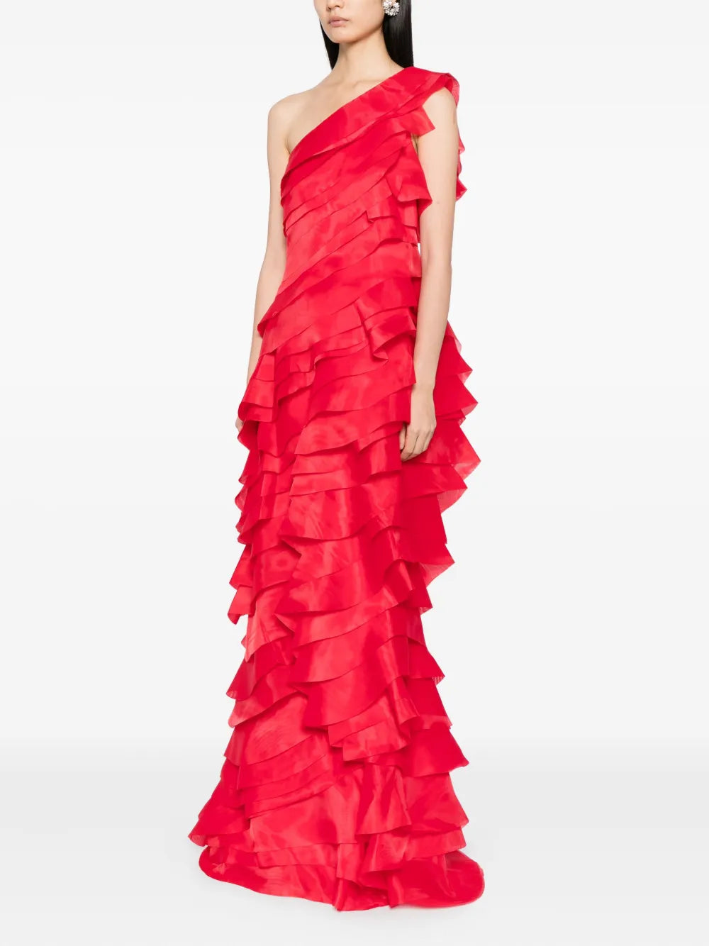 LAYERED ORGANZA DRESS