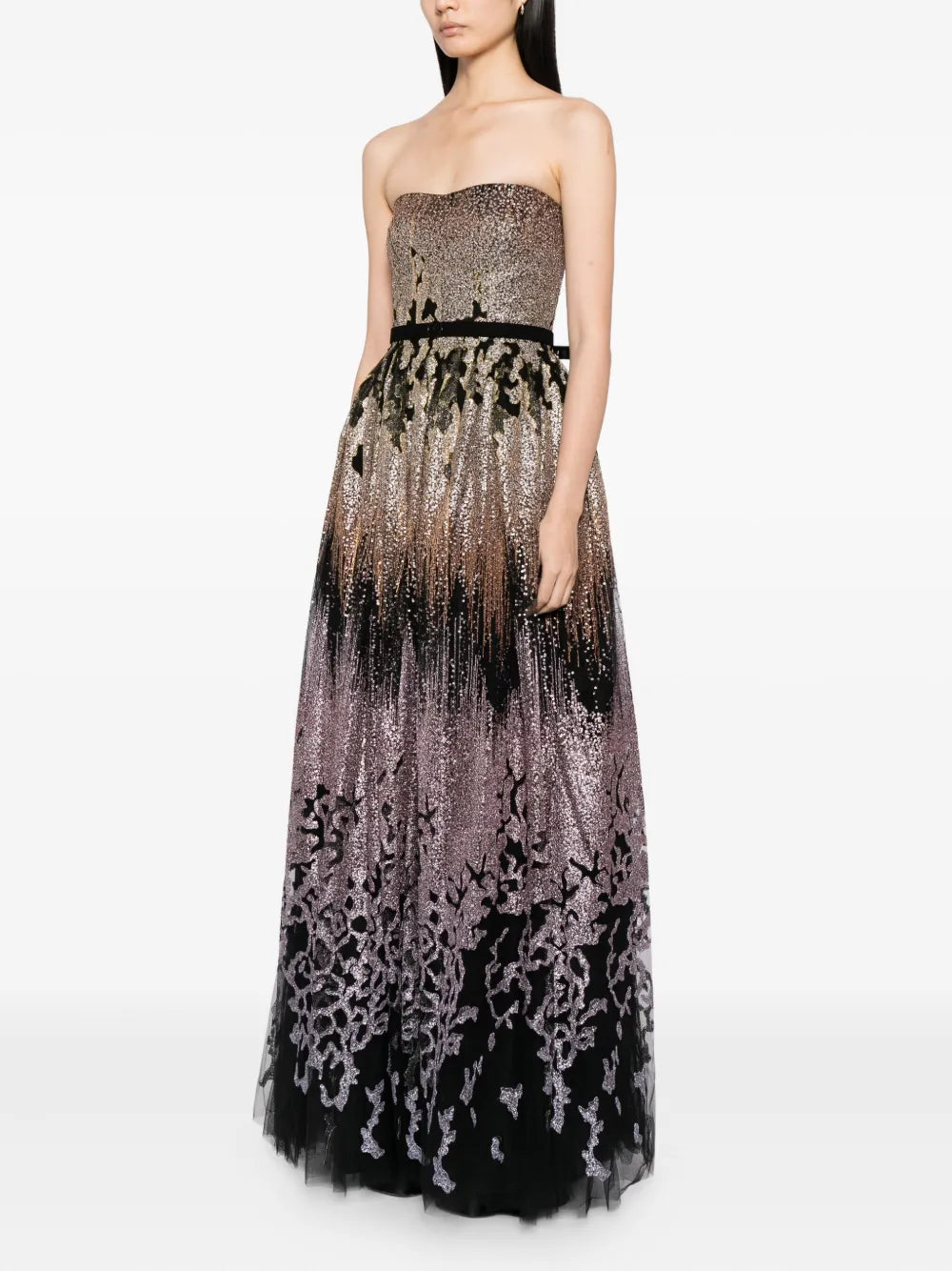 LONG EMBELLISHED GOWN
