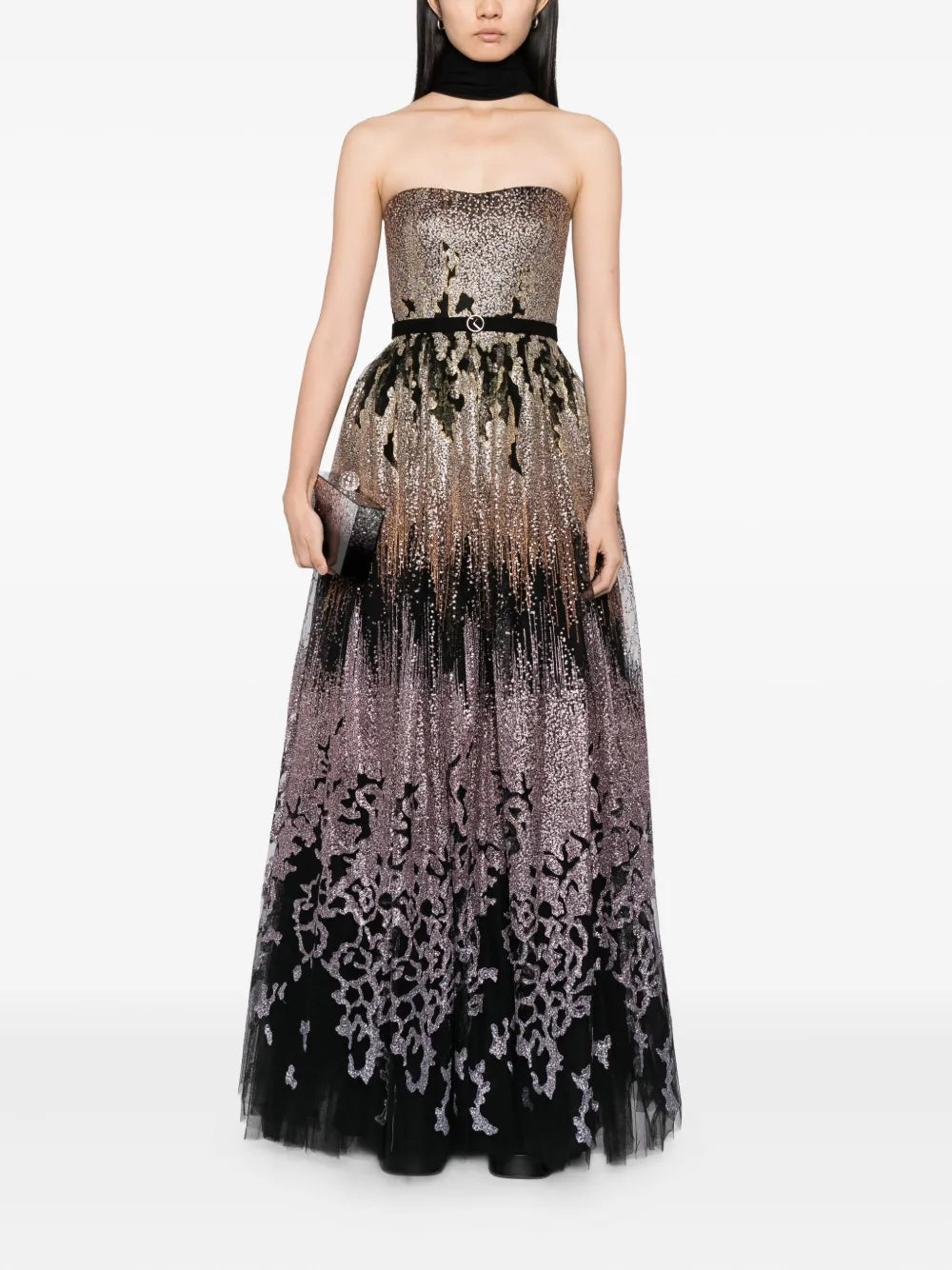 LONG EMBELLISHED GOWN