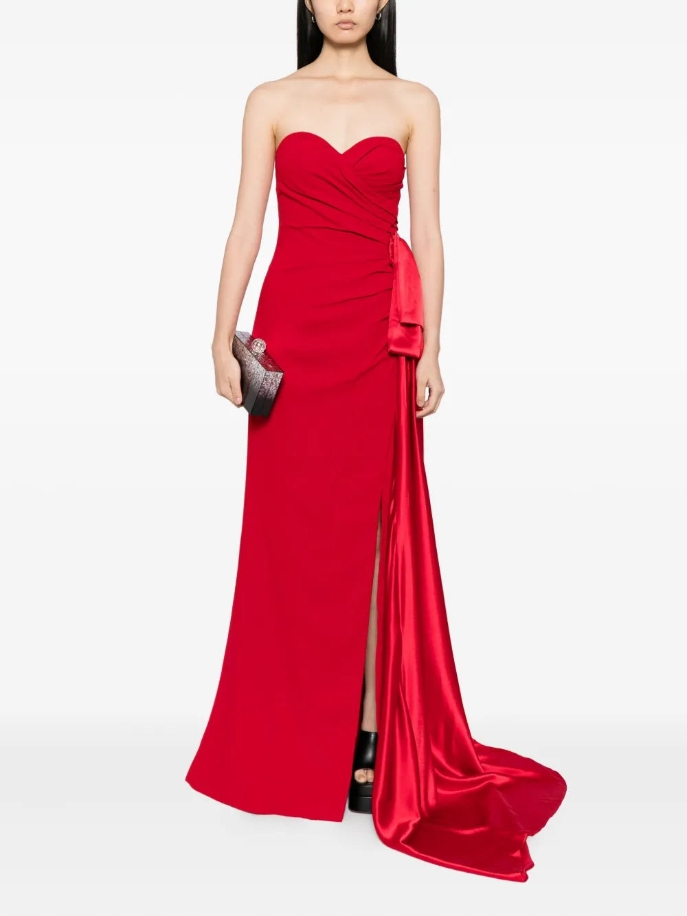 STRAPLESS LONG DRESS