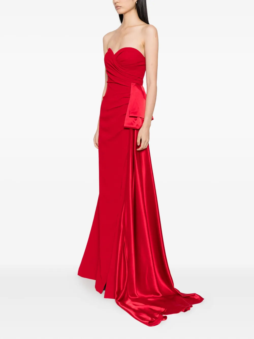 STRAPLESS LONG DRESS