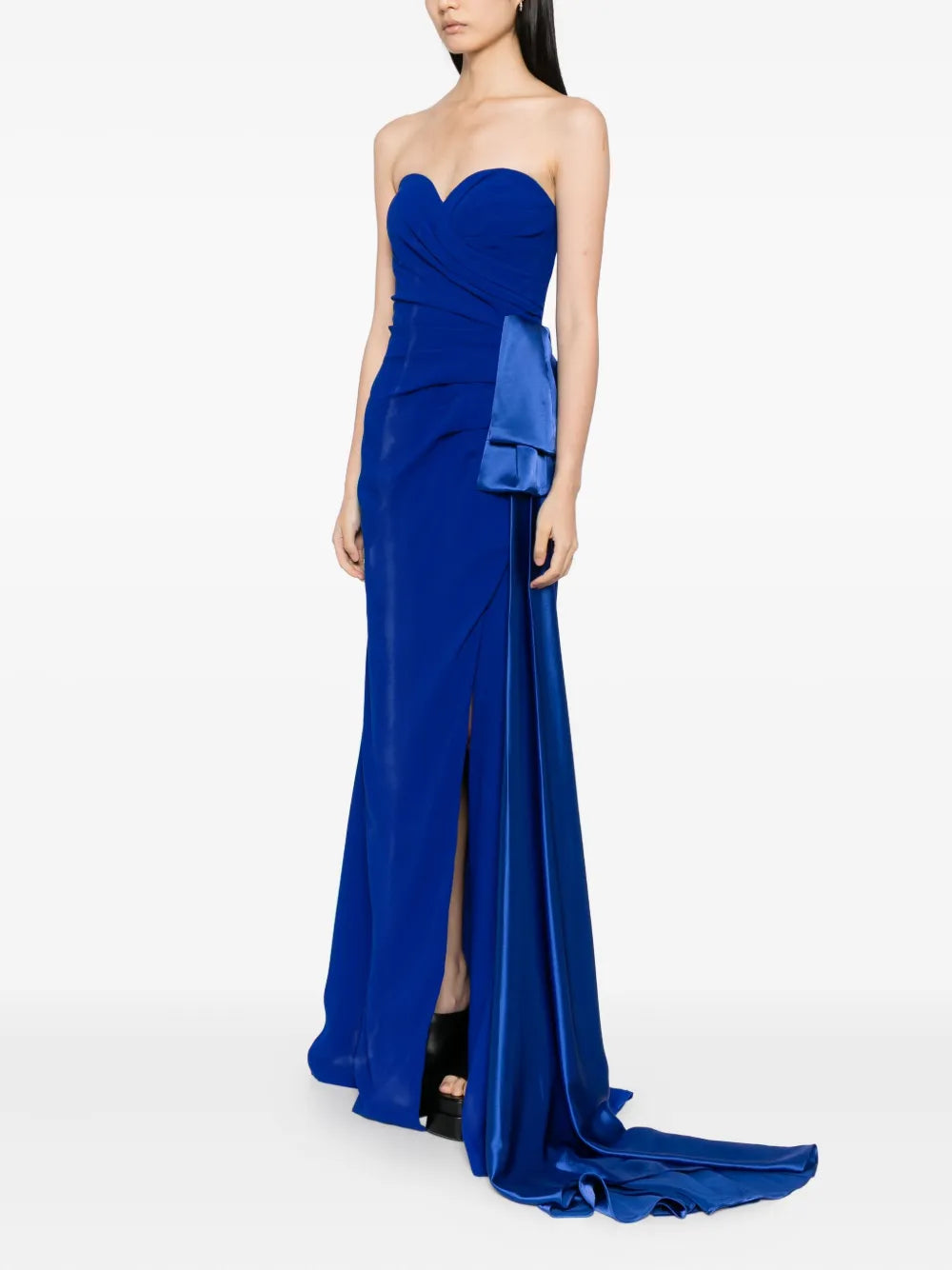 STRAPLESS LONG DRESS