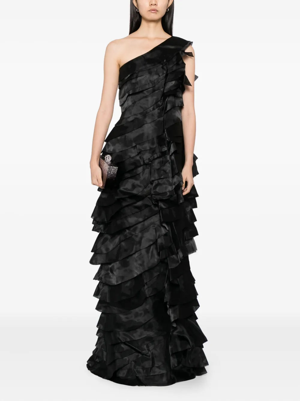 LAYERED ORGANZA DRESS