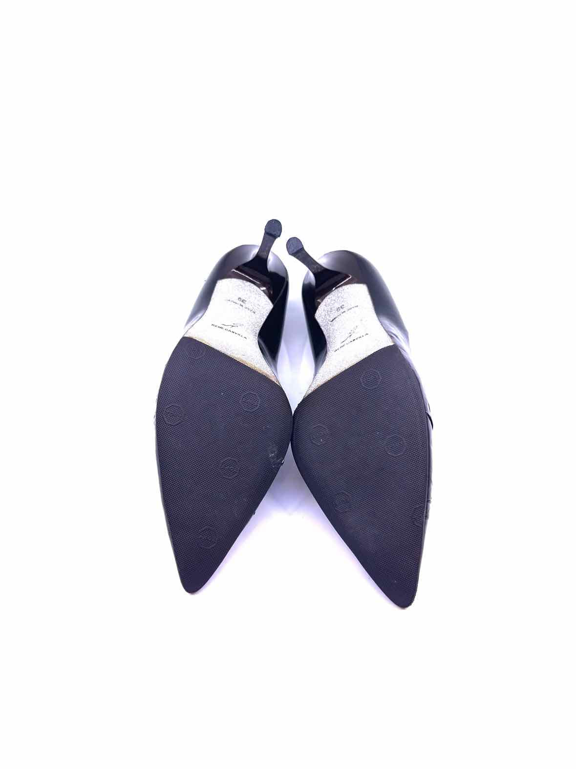RENE CAOVILLA Size 9 Purple Patent Leather Pumps