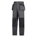 Snickers 3251 Craftsmen Holster Pocket Trousers Steel Grey/Black