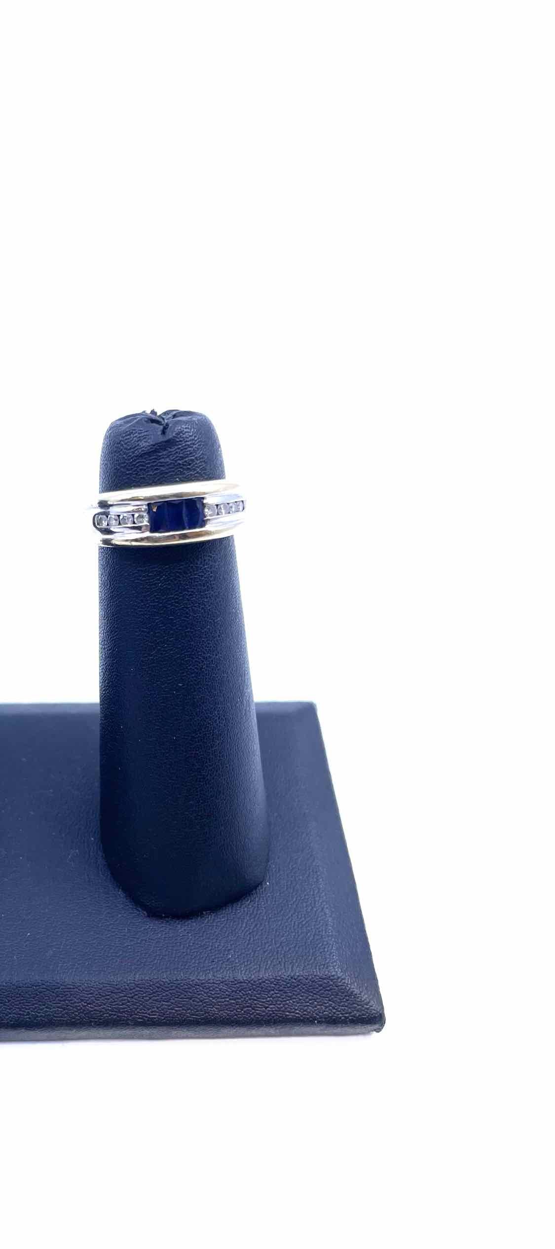 Sapphire & Diamond Ring