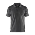 Blaklader 3324 Short Sleeve Polo Shirt Mid Grey / Black