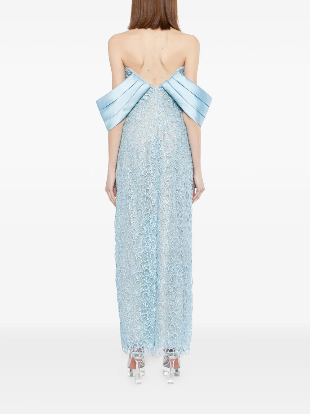 Midi guipure dress