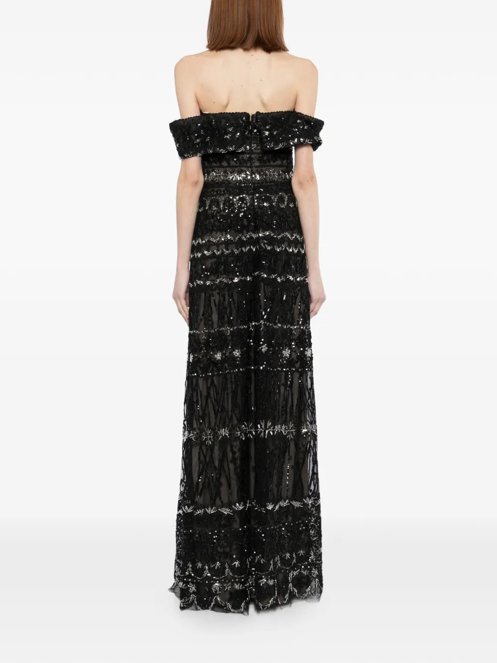 Beaded Tulle Dress