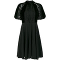 Silk Velvet Evening Gown