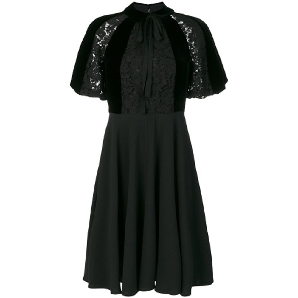 Silk Velvet Evening Gown