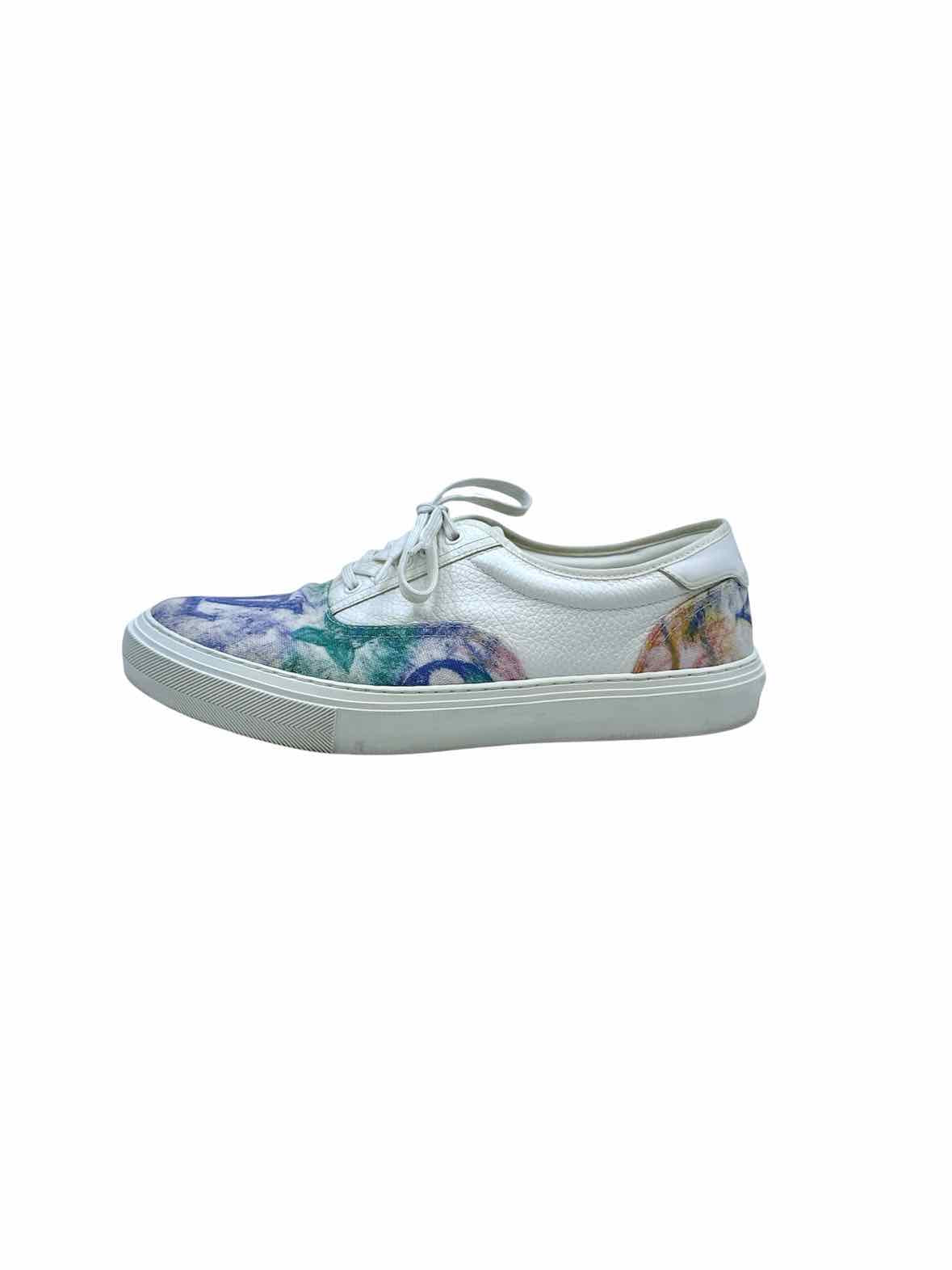 LOUIS VUITTON Size 9 White Men's Sneakers