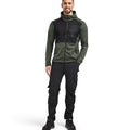 Blaklader 3540 Full-Length Zip Hoodie Sweatshirt Black / XL