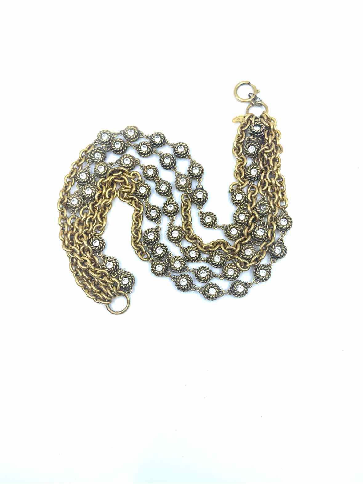 CHANEL Gold Necklace