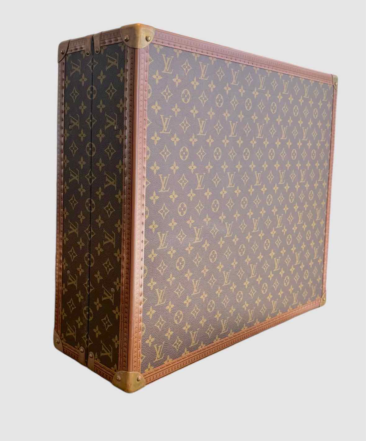 LOUIS VUITTON Brown Suitcase