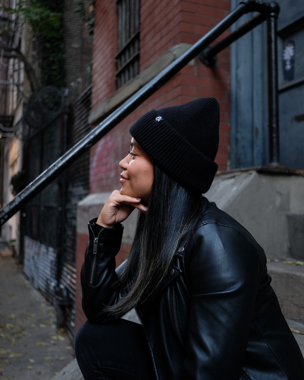 Outside In Elements Beanie | Black