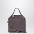 Micro Falabella Tote Bag in Bark
