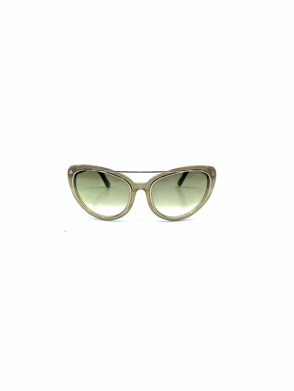 TOM FORD Beige Cat Eye Solid Sunglasses