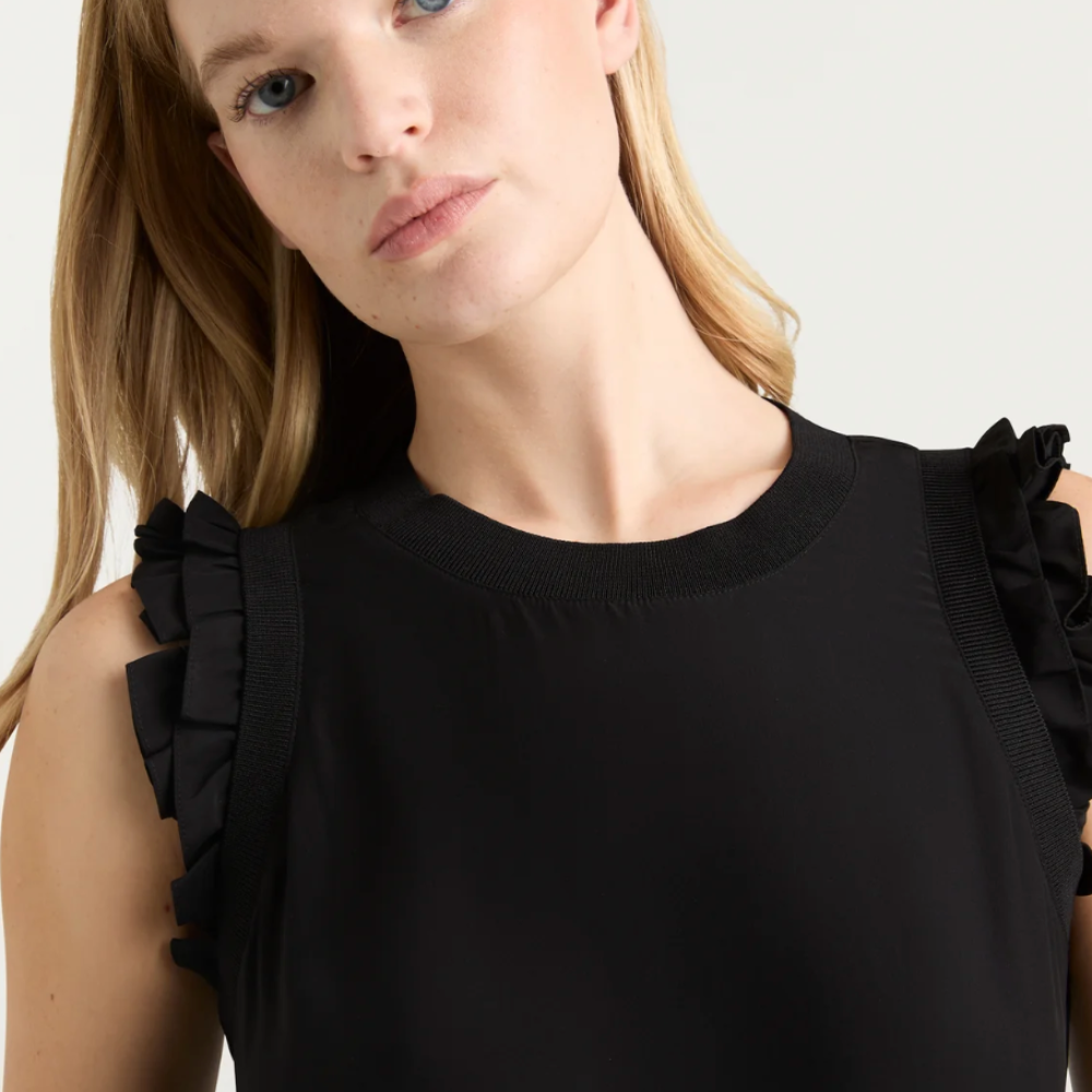 Cinq à Sept Lenore Top - Black