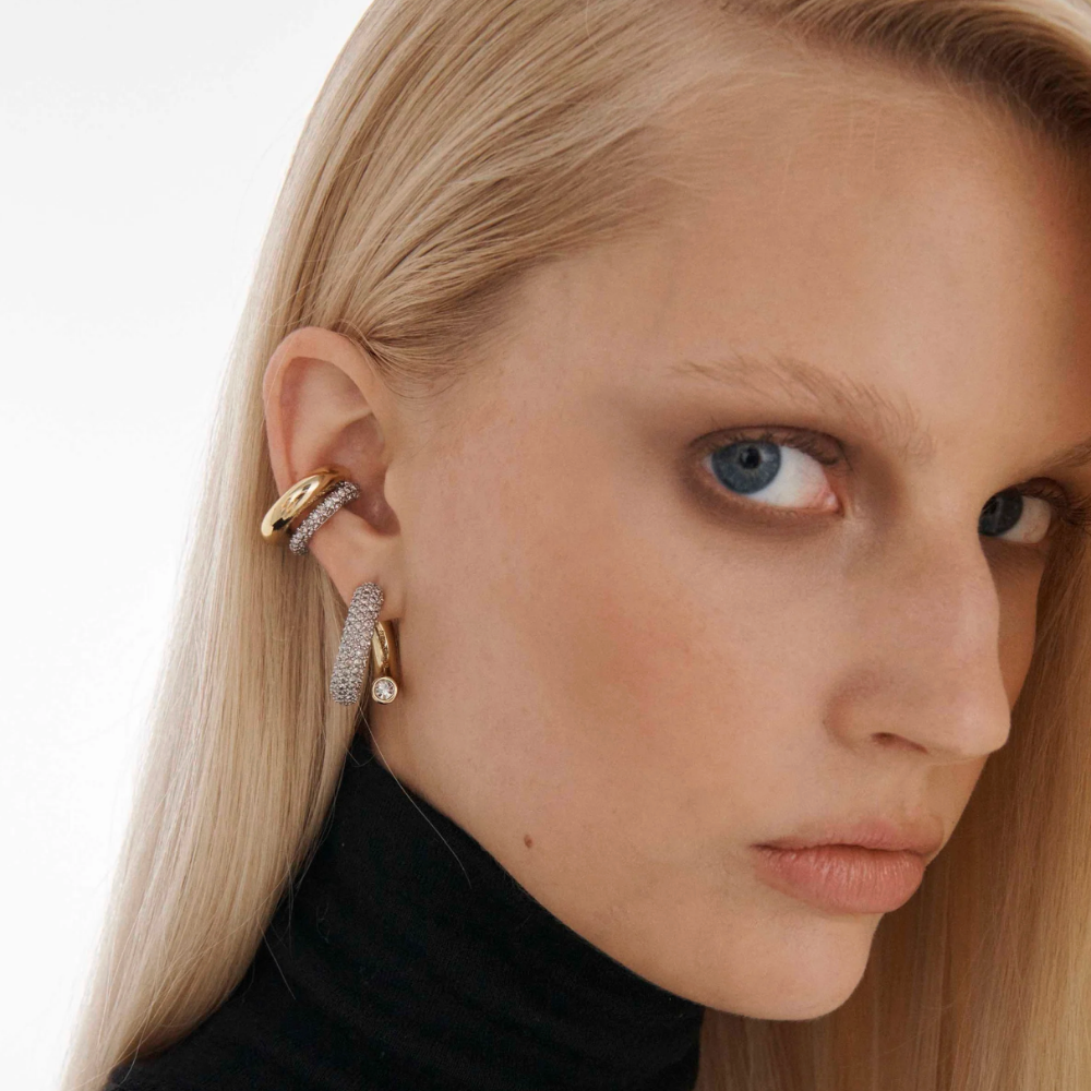 Demarson Monroe Pave Earrings