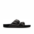 Isabel Marant Lennyo Bow Sandal - Black/Silver