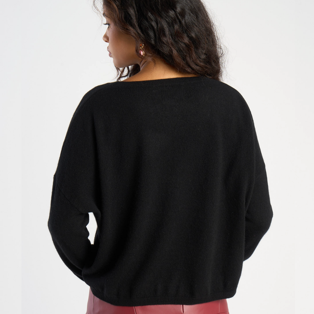 Les Tricots de Lea Monroe Sweater - Noir
