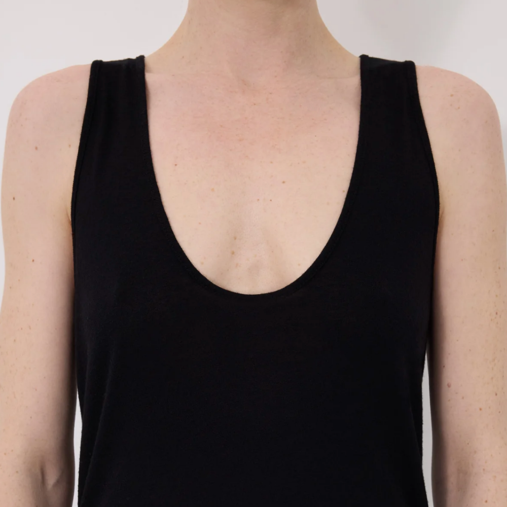 LouLou Albia Tank - Black