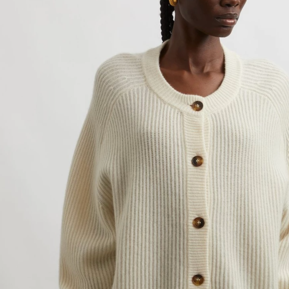 LouLou Bastia Cardigan - Ivory