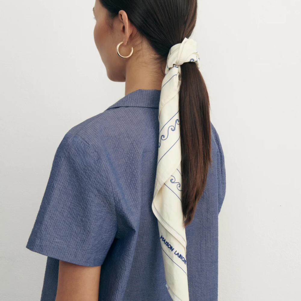 Maison Labiche Souchier Lemons Shirt - Carbon Blue
