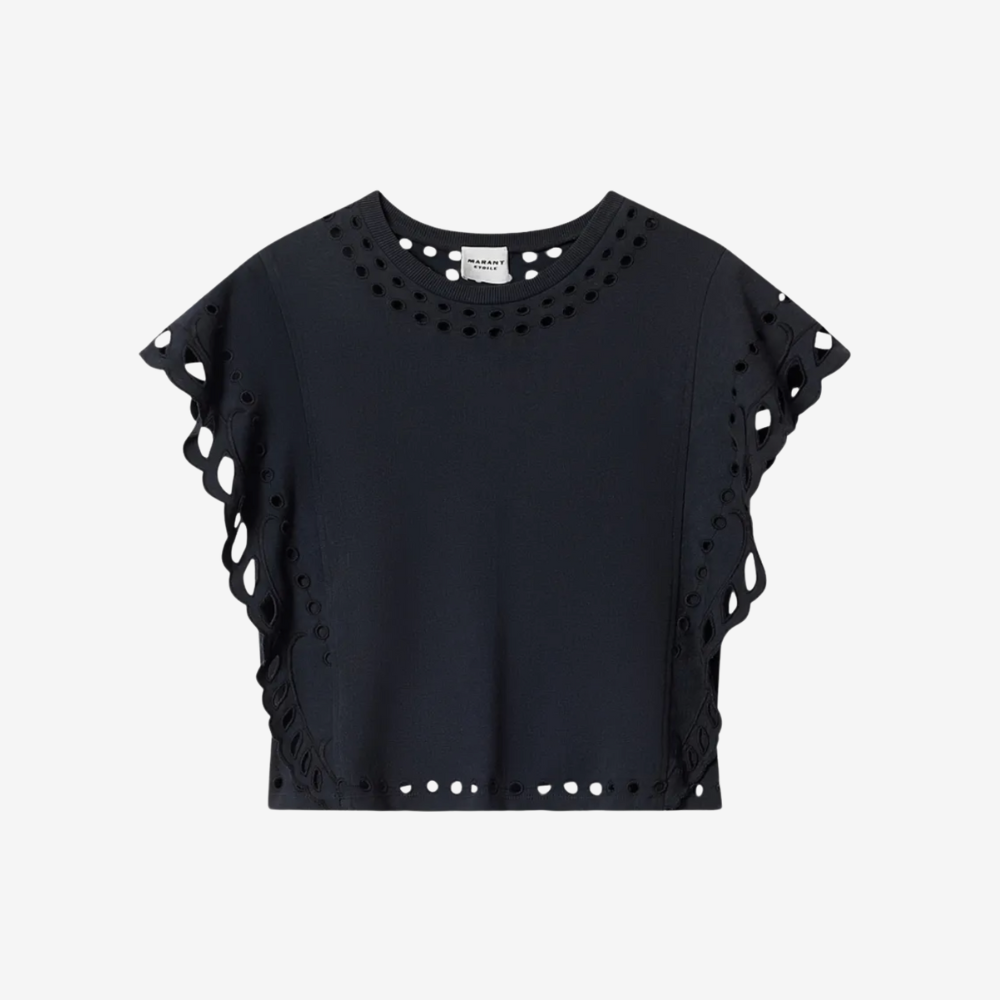 Marant Etoile Odyle Top - Faded Black