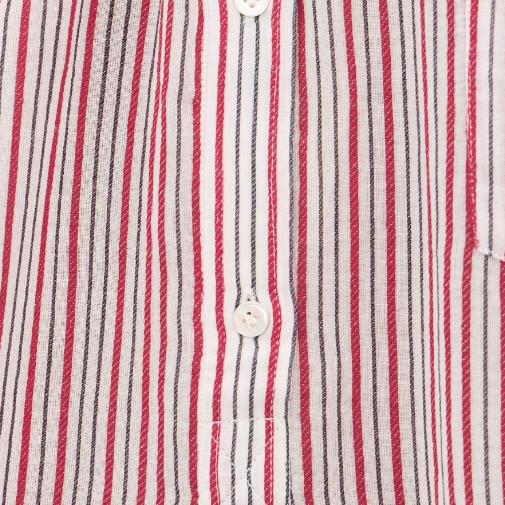 Marant Etoile Sapha Shirt - Ecru/Red