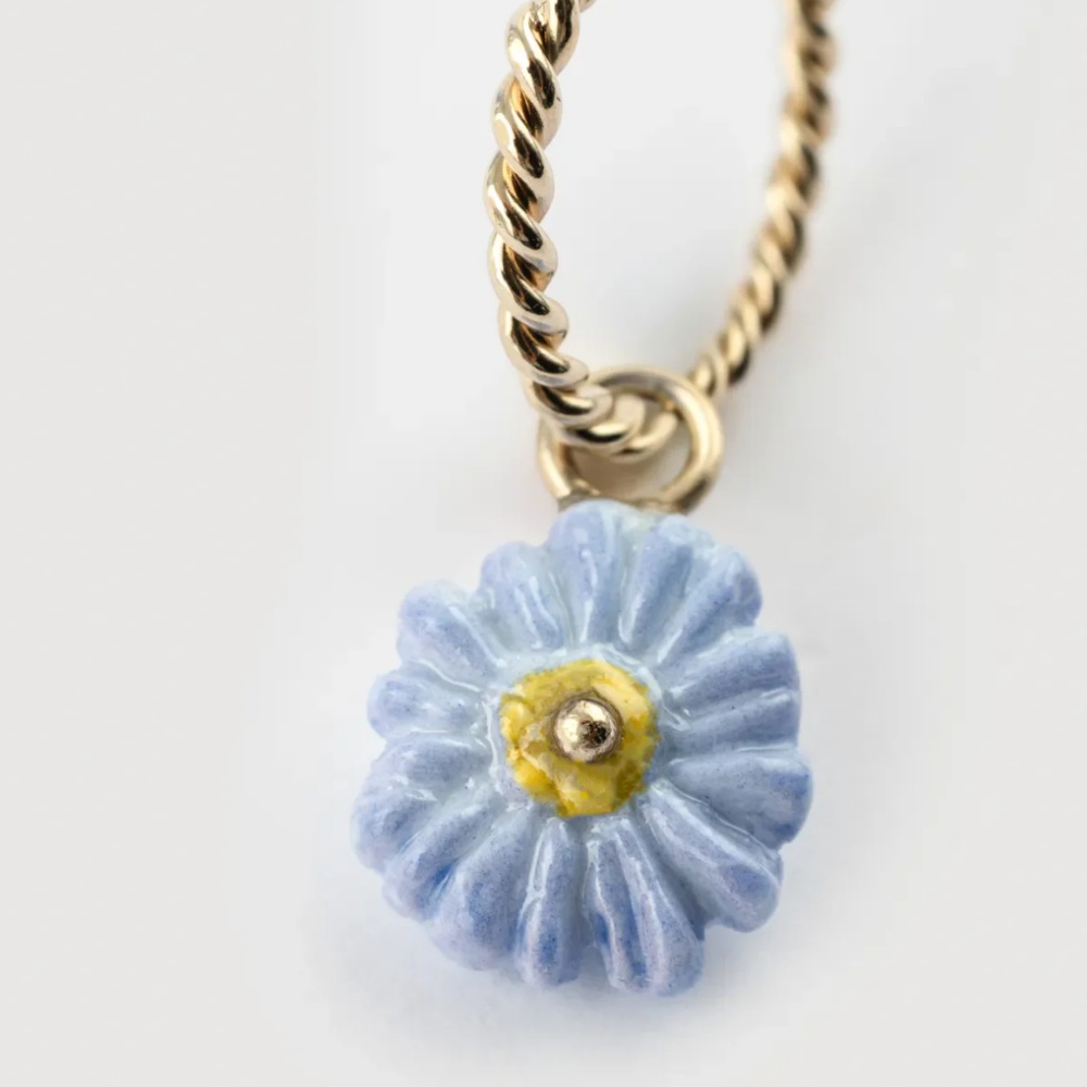 Nach Purple Anemone Mini Earrings
