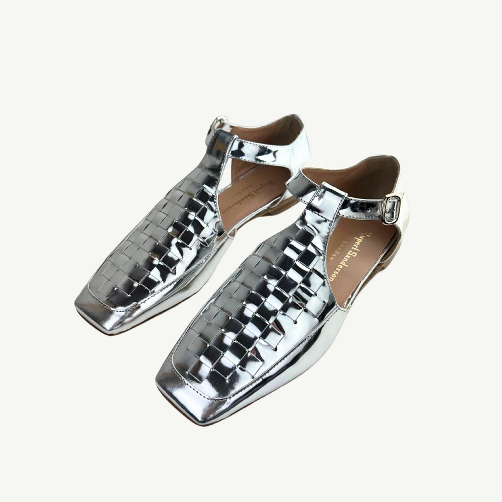 Rupert Sanderson Nuna Sandal - Silver