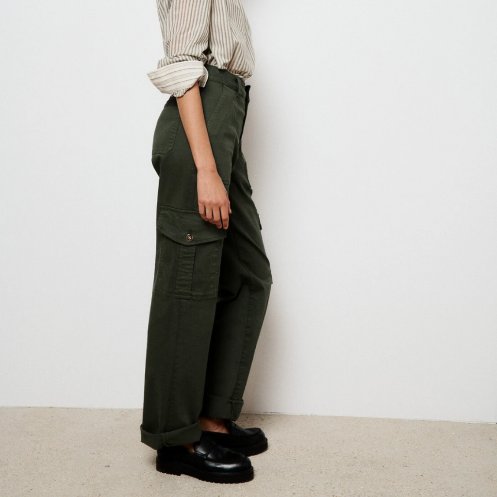 Stella Forest Denise Cargo Pants - Kaki