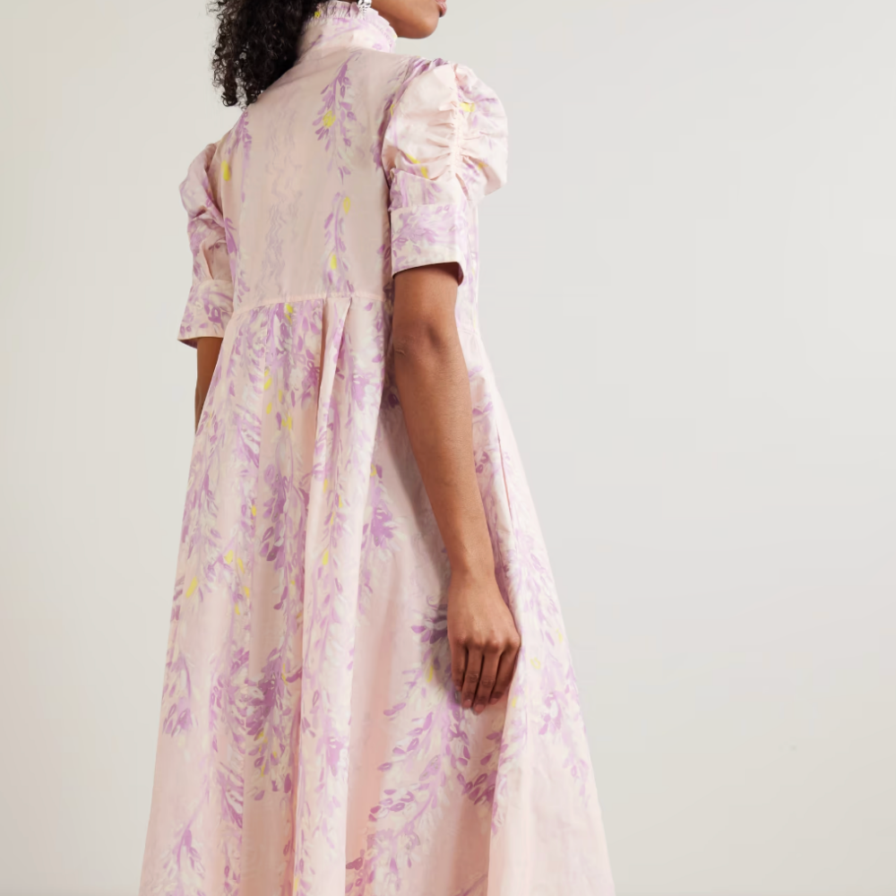 Thierry Colson Venetia Dress - Pink Wisteria